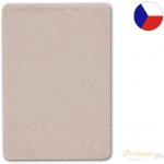 Bellatex Koupelnová mycí žínka 23/13, bavlněné froté, jednobarevná kávová, 17x25 cm – Sleviste.cz