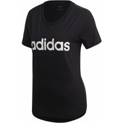 Dámská Trička ADIDAS dámské tričko BLACK/WHITE