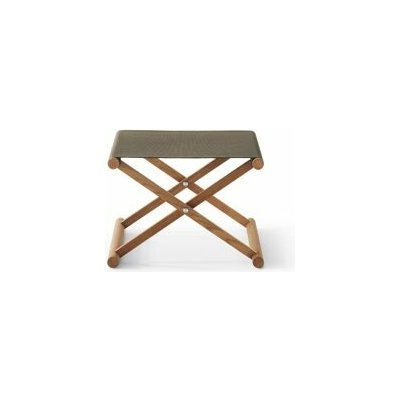 Roda Skládací podnožka Orson, 66x58x37 cm, rám teak, výplet batyline – Hledejceny.cz