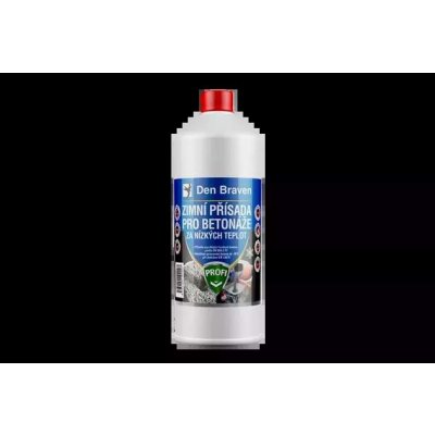 Den Braven Zimní přísada pro betonáže za nízkých teplot láhev 1 L – Zbozi.Blesk.cz