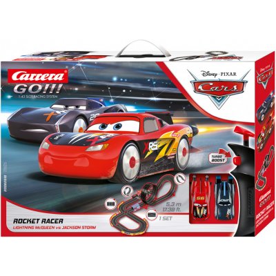Carrera Autodráha GO 62518 Rocket Racer Disney Pixar Cars – Zboží Mobilmania