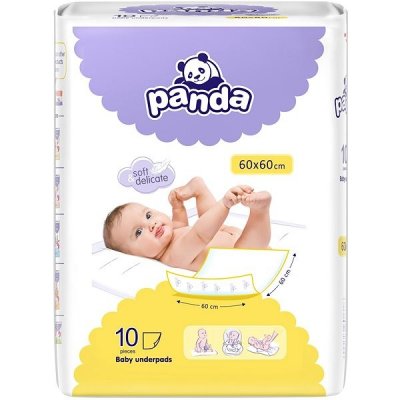 PANDA podložky 10 ks 60 × 60 – Zboží Dáma