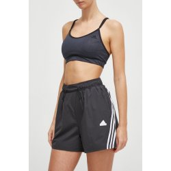 adidas kraťasy dámské s aplikací high waist IP1568 černá