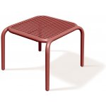 Ferne odkládací stůl Brene 55 x 55 x 42 cm retro červená – Hledejceny.cz