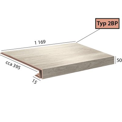 Ecoline Step 2BP - 9502 Kaštan bělený