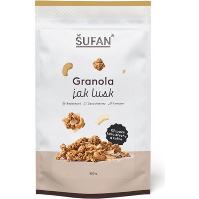 Šufan s.r.o. Granola jak lusk 350 g – Sleviste.cz