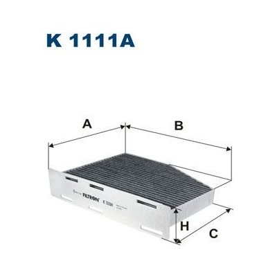Filtr, vzduch v interiéru FILTRON K 1111A – Zboží Mobilmania