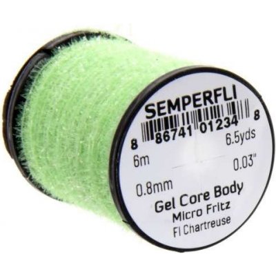 Semperfli Šenylka Gel Core Body Micro Fritz Fl. Chartreuse 0,8mm – Hledejceny.cz