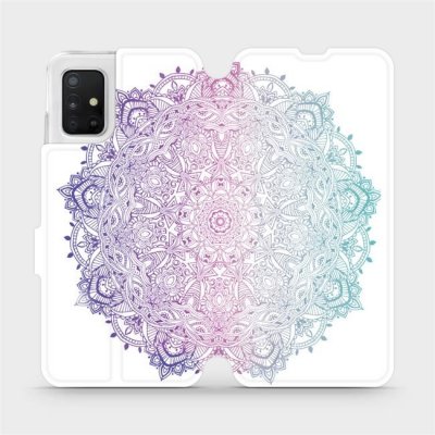 Pouzdro Mobiwear parádní flip Samsung Galaxy A51 - M008S Mandala – Zboží Mobilmania