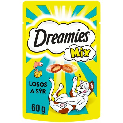Dreamies losos & sýr 60 g – Zbozi.Blesk.cz