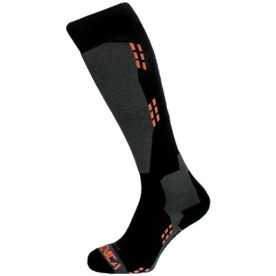 Tecnica Lyžařské ponožky Merino ski socks black/orange – Hledejceny.cz