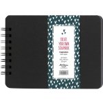 draSca Scrapbook - Inspiration Album Wire 210x148mm Black (24 listů - 250g/m2) – Zboží Živě