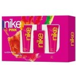 Nike Pink Woman EDT 100 ml + sprchový gel 100 ml + tělové mléko 75 ml dárková sada – Hledejceny.cz