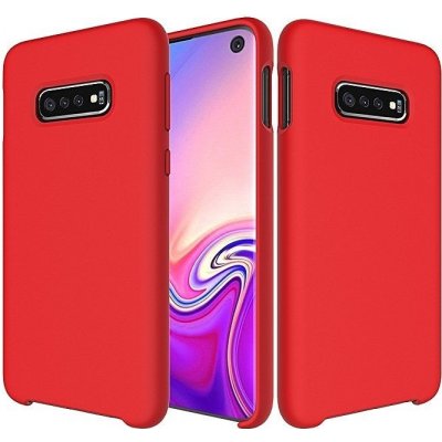 IZMAEL Silicone case pre Samsung Galaxy S10 - Červená
