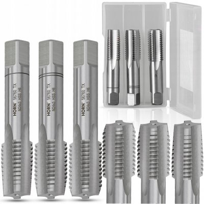 Závitník M24 HSS, závit M24x3.00 mm, sada 3 ks – Hledejceny.cz