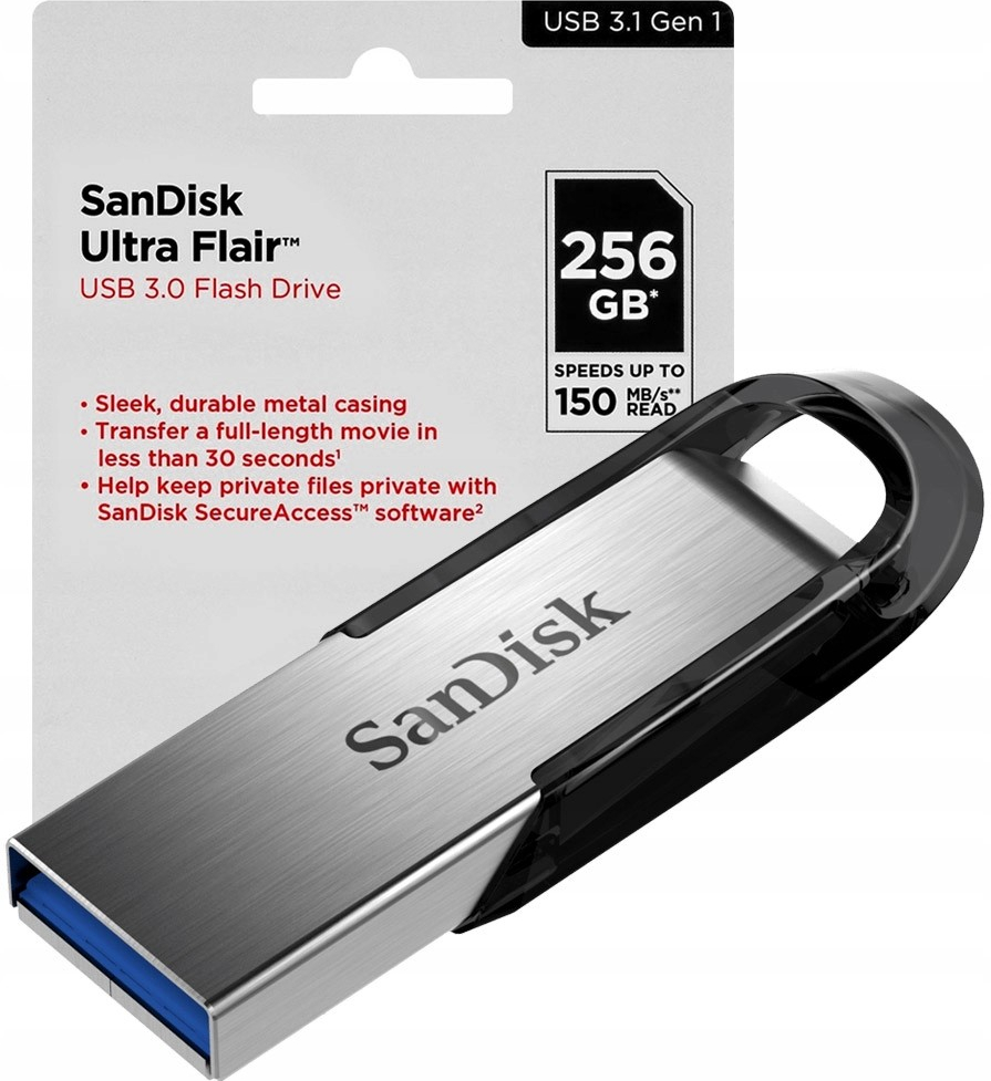 SanDisk Cruzer Ultra Fit 256GB SDCZ430-256G-G46