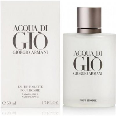 Giorgio Armani Acqua Di Gio toaletní voda dámská 50 ml – Zboží Mobilmania