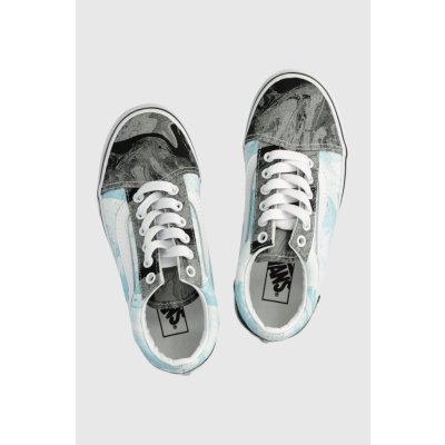 Vans UY Old Skool Marble black/grey – Zboží Mobilmania