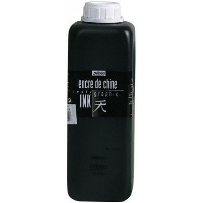 PEBEO grafický inkoust černý 1000ml – Hledejceny.cz