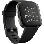 Fitbit Versa 2 černá / Chytré fitness hodinky / 1.39 / 300x300 / BT 4 / notifikace / krokoměr / srdeční tep (FB507BKBK) – Zboží Živě