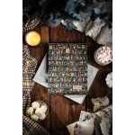 Látkový obal na knihy booksleeve Knihovna tmavá – Zboží Dáma