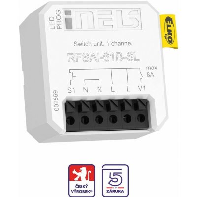 ElkoEP WSK-164-B sada univerzálního bezdrátový spínacího prvku + černá klíčenka – Sleviste.cz