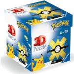 RAVENSBURGER 3D Puzzleball Pokémon Quick Ball 54 ks – Zboží Mobilmania
