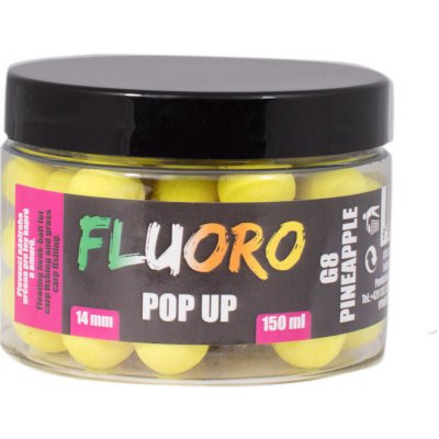 LK Baits Fluoro Pop-up Boilies 150ml 14mm G8 Pineapple – Zbozi.Blesk.cz