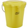 Úklidový kbelík Vikan Žlutý plastový kbelík s víkem 12 l