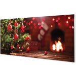 Obraz na skle Ozdoby vánoční strom dárky 100x50 cm – Hledejceny.cz
