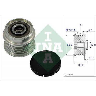 INA Předstihová spojka 535 0005 10