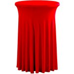 TENTino Elastický ubrus SKIRTING na koktejlový bistro stůl 80cm V – Zboží Dáma