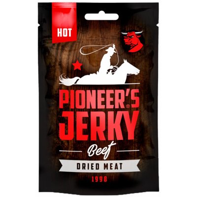 Pioneers Jerky Hot Hovězí 12 g
