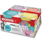 KORES Modelovací hmota MAGIC CLAY PASTEL set 4 barvy á 40g – Zboží Mobilmania