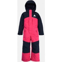 Burton Kids 2L One Piece Snowsuit true black / azalea pink