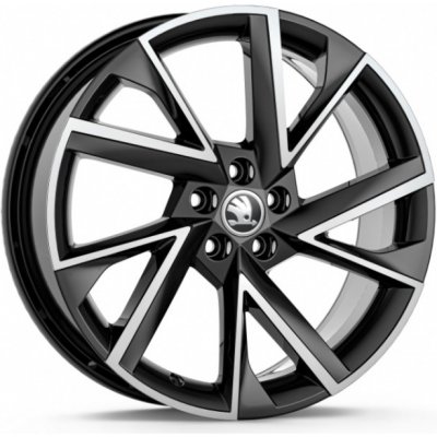 Škoda VEGA 7x18 5x100 ET39 black – Sleviste.cz