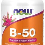 NOW Foods Vitamin B-50 Complex 100 rostlinných kapslí – Hledejceny.cz