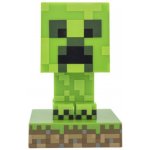 Stolní lampička Minecraft Creeper Icon Light 10cm na baterie zelené LED Světlo – Zboží Dáma