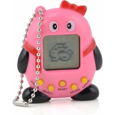 KIK Elektronická hračka Tamagotchi 168 v 1 růžová