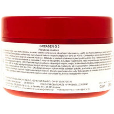 Orlen Oil Greasen G 3 250 g – Sleviste.cz