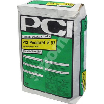 PCI Pecicret K 01 vápenocementová zdicí a omítková malta 30kg