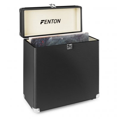 Fenton RC30 Kufr na vinyly, barva černá – Zboží Živě