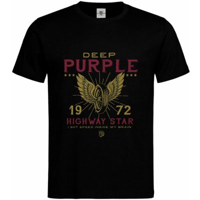 tričko Deep Purple Highway Star Černá – Sleviste.cz