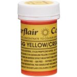 Sugarflair Gelová barva Žloutková žluť Egg yellow/cream 25 g – Sleviste.cz