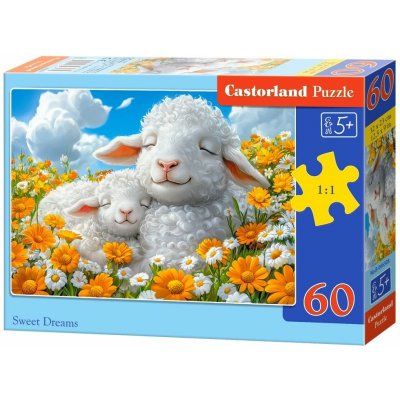 Castorland Sladké snění Sweet Dreams 60 dílků – Zboží Dáma