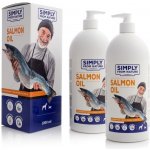 Simply from nature Salmon oil Lososový olej 1000 ml – Hledejceny.cz