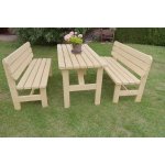 Zahradní nábytek z masivu set Vídeň 180 přírodní – Sleviste.cz