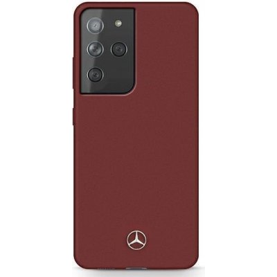 Pouzdro Mercedes Samsung Galaxy S21 Ultra 5G red Silicone Line – Zbozi.Blesk.cz