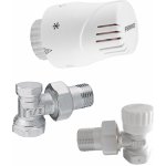 NOVASERVIS Sada na radiatory s termostatem rohová 1/2" - ZTM2 – Zboží Mobilmania