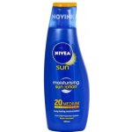 Nivea Sun Protect & Moisture hydratační mléko na opalování SPF20 200 ml – Zboží Dáma